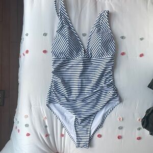 Cupshee | Striped Bathing Suit